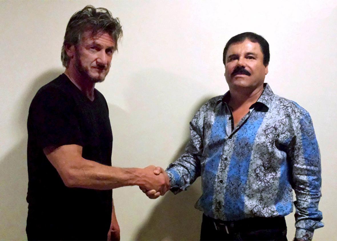 Sean Penn and El Chapo.